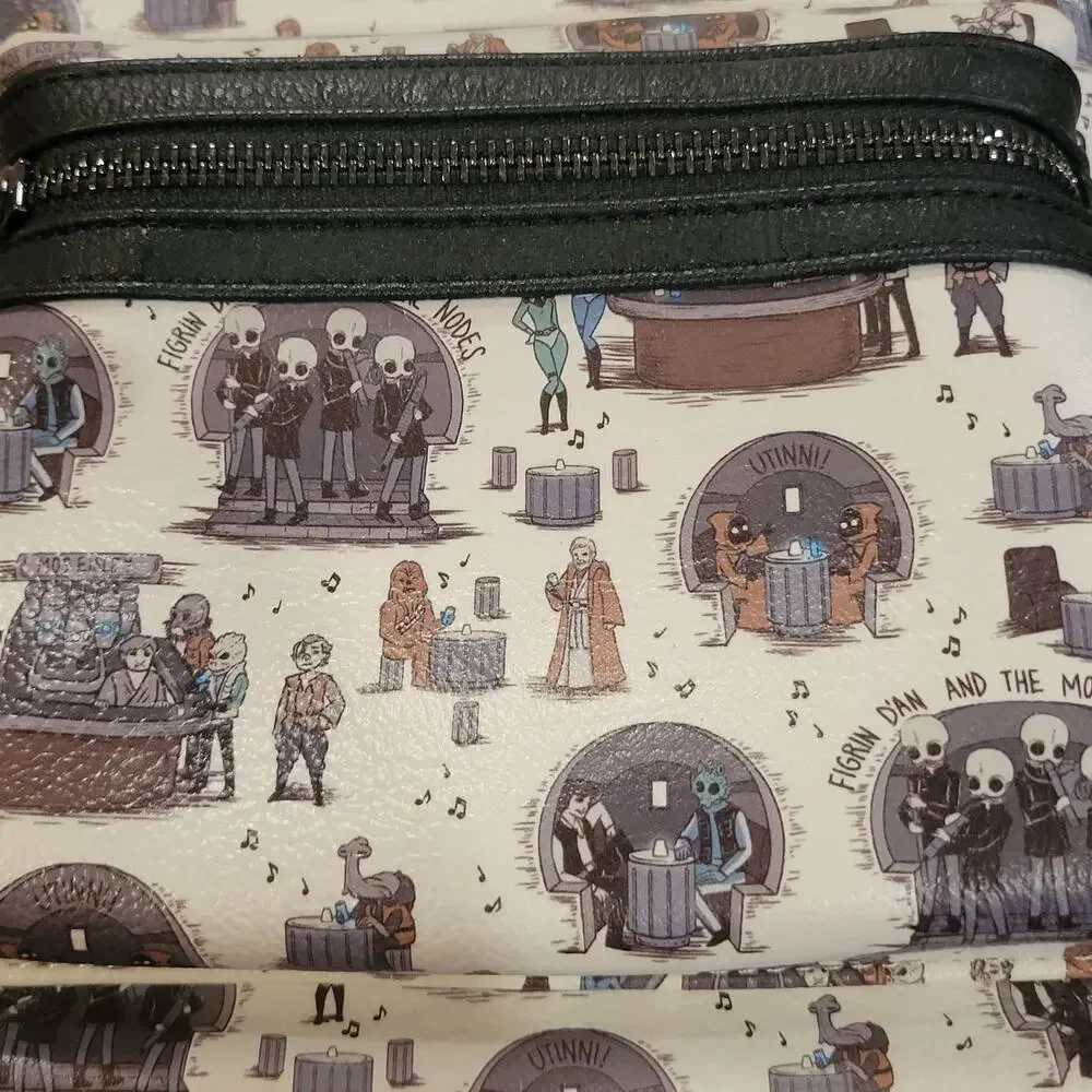 Loungefly Star Wars Mos Eisley Cantina Mini Backpack New, no tags